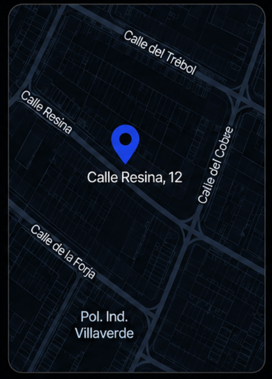 Mapa Calle Resina, 12